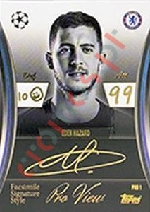 PRO1 Eden Hazard – Match Attax Extra 2025-2026 Topps