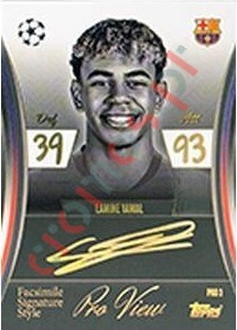 PRO3 Lamine Yamal – Match Attax Extra 2025-2026 Topps