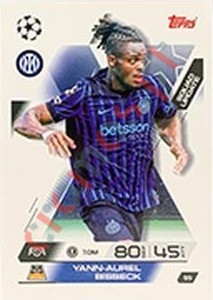 55 Yann-Aurel Bisseck – Match Attax Extra 2025-2026 Topps
