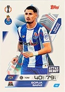 52 Borja Sainz – Match Attax Extra 2025-2026 Topps