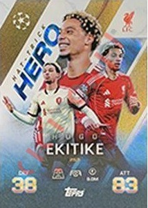 253 Hugo Ekitike – Match Attax Extra 2025-2026 Topps