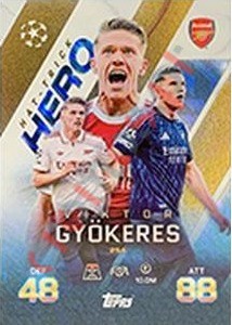254 Viktor Gyökeres – Match Attax Extra 2025-2026 Topps