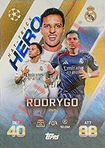 257 Rodrygo – Match Attax Extra 2025-2026 Topps