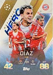 258 Luis Diaz – Match Attax Extra 2025-2026 Topps
