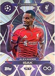 IN1 Alexander Isak – Match Attax Extra 2025-2026 Topps
