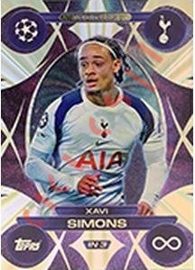 IN3 Xavi Simons – Match Attax Extra 2025-2026 Topps