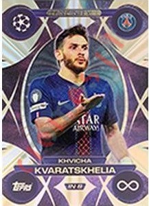 IN8 Khvicha Kvaratskhelia – Match Attax Extra 2025-2026 Topps