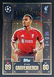 226 Ryan Gravenberch – Match Attax Extra 2025-2026 Topps