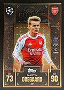 227 Martin Odegaard – Match Attax Extra 2025-2026 Topps