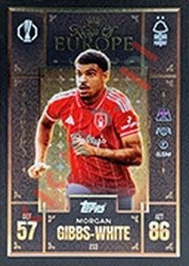 233 Morgan Gibbs-White – Match Attax Extra 2025-2026 Topps
