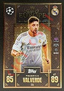 236 Federico Valverde – Match Attax Extra 2025-2026 Topps