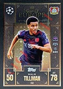240 Malik Tillman – Match Attax Extra 2025-2026 Topps