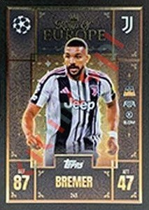 245 Bremer – Match Attax Extra 2025-2026 Topps
