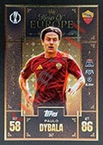 247 Paulo Dybala – Match Attax Extra 2025-2026 Topps
