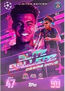 BB3 Désiré Doué – Match Attax Extra 2025-2026 Topps