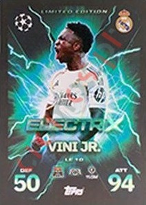 LE10 Vini Jr. – Match Attax Extra 2025-2026 Topps