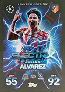 LE11 Julian Alvarez – Match Attax Extra 2025-2026 Topps
