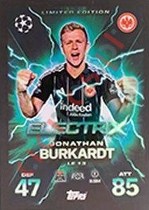 LE13 Jonathan Burkardt – Match Attax Extra 2025-2026 Topps