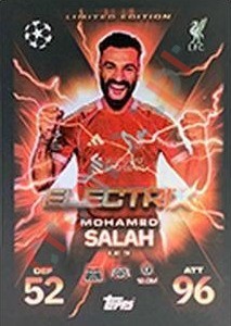 LE3 Mohamed Salah – Match Attax Extra 2025-2026 Topps