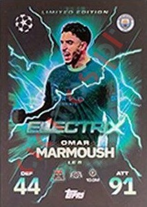 LE5 Omar Marmoush – Match Attax Extra 2025-2026 Topps