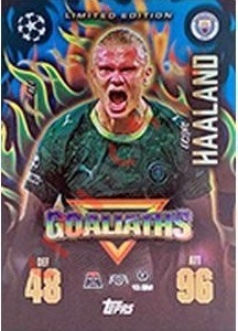 GL1 Erling Haaland – Match Attax Extra 2025-2026 Topps