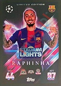 LE2 Raphinha – Match Attax Extra 2025-2026 Topps