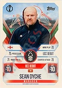 79 Sean Dyche – Match Attax Extra 2025-2026 Topps