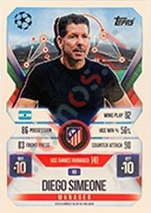 83 Diego Simeone – Match Attax Extra 2025-2026 Topps
