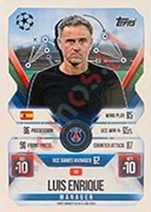 90 Luis Enrique – Match Attax Extra 2025-2026 Topps