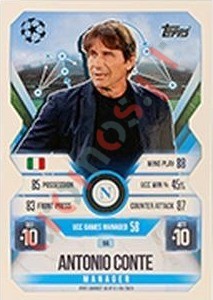 94 Antonio Conte – Match Attax Extra 2025-2026 Topps