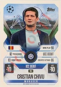 95 Cristian Chivu – Match Attax Extra 2025-2026 Topps