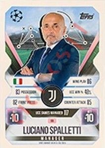 96 Luciano Spalletti – Match Attax Extra 2025-2026 Topps