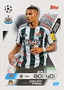 13 Malick Thiaw – Match Attax Extra 2025-2026 Topps