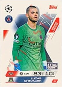 44 Lucas Chevalier – Match Attax Extra 2025-2026 Topps