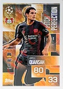 205 Jarell Quansah – Match Attax Extra 2025-2026 Topps
