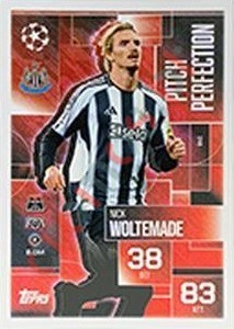 218 Nick Woltemade – Match Attax Extra 2025-2026 Topps