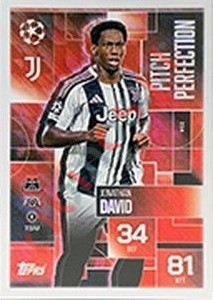 224 Jonathan David – Match Attax Extra 2025-2026 Topps