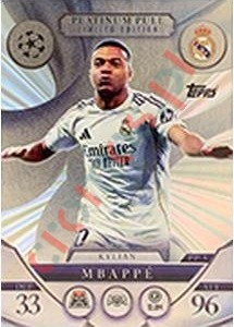 PP5 Kylian Mbappé – Match Attax Extra 2025-2026 Topps