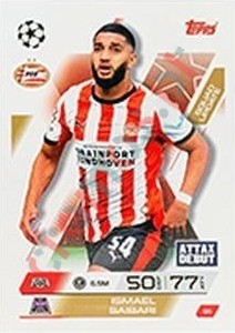 65 Ismael Saibari – Match Attax Extra 2025-2026 Topps