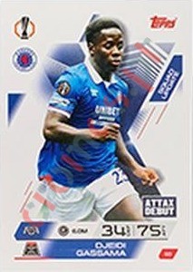 69 Djeidi Gassama – Match Attax Extra 2025-2026 Topps