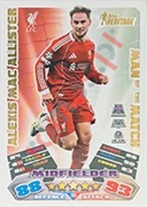 262 Alexis Mac Allister – Match Attax Extra 2025-2026 Topps