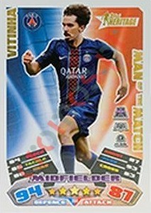 268 Vitinha – Match Attax Extra 2025-2026 Topps