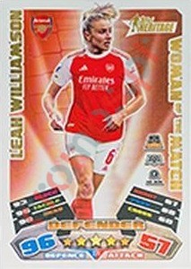 271 Leah Williamson – Match Attax Extra 2025-2026 Topps