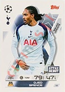 15 Djed Spence – Match Attax Extra 2025-2026 Topps