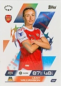 127 Leah Williamson – Match Attax Extra 2025-2026 Topps