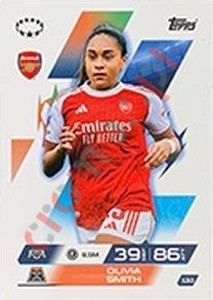 130 Olivia Smith – Match Attax Extra 2025-2026 Topps