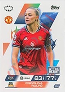 138 Fridolina Rolfo – Match Attax Extra 2025-2026 Topps