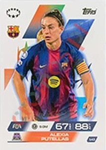 143 Alexia Putellas – Match Attax Extra 2025-2026 Topps