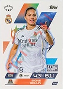 150 Signe Bruun – Match Attax Extra 2025-2026 Topps
