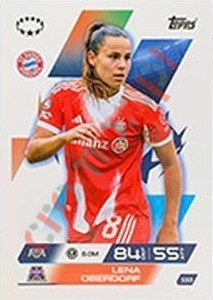 153 Lena Oberdorf – Match Attax Extra 2025-2026 Topps